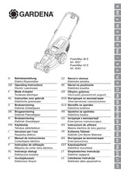 Gardena PowerMax 36 E Instructies Voor Gebruik