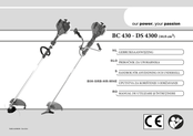 Oleo-Mac BC 430 Gebruiksaanwijzing