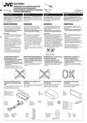 JVC KD-PDR61 Handleiding Voor Installatie En Aansluiting