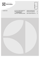 Electrolux EJN2001AOW Gebruiksaanwijzing