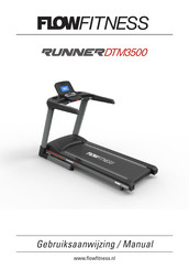 Flow Fitness RUNNER DTM3500 Gebruiksaanwijzing