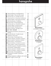 Hansgrohe ShowerSelect 15737600 Gebruiksaanwijzing