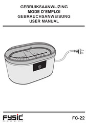 Fysic FC-22 Gebruiksaanwijzing
