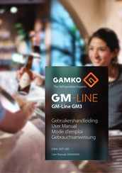 Gamko GM-Line Series Gebruikershandleiding