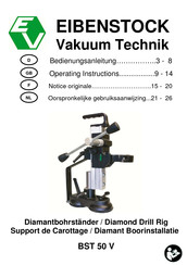 EIBENSTOCK BST 50 V Gebruiksaanwijzing