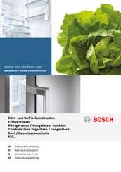 Bosch KIC Series Gebruiksaanwijzing