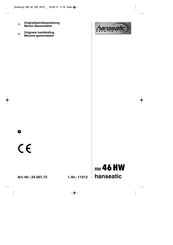 Hanseatic RM 46 HW Handleiding