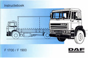 DAF F 1700 Instructieboekje