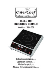 CaterChef 688.066 Gebruiksaanwijzing