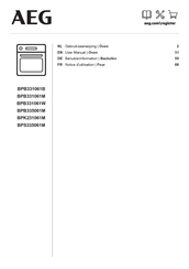 AEG BPS335061M Gebruiksaanwijzing