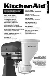 KitchenAid 5KPEXTA Instructies