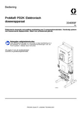 Graco ProMix PD2K Bedieningshandleiding