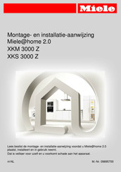 Miele XKS 3000 Z Montage En Installatiehandleiding