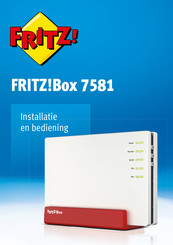 Fritz! Box 7581 Installatie En Bediening