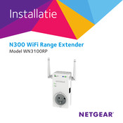 NETGEAR WN3100RP Installatiehandleiding