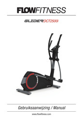 FLOWFITNESS Glider DCT2500i Gebruiksaanwijzing