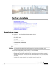 Cisco 110 Hardware Installatiehandleiding