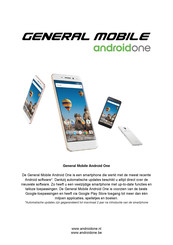 GENERAL MOBILE Android One Handleiding