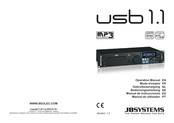 BEGLEC JB Systems USB 1.1 Gebruiksaanwijzing