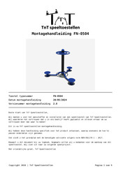 TNT FN-0504 Montagehandleiding