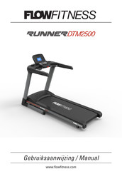 Flow Fitness RUNNER DTM2500 Gebruiksaanwijzing