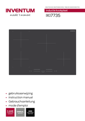 Inventum IKI7735 Gebruiksaanwijzing