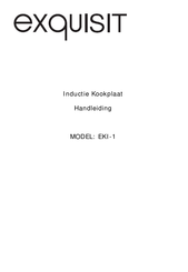 Exquisit EKI-1 Handleiding