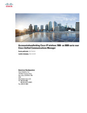 Cisco 7800 Series Handleiding