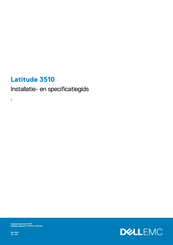 Dell Latitude 3510 Installatiehandleiding