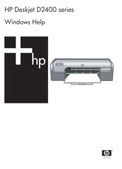 HP Deskjet D2400 Series Helpgids