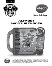 VTech PAW Patrol - Alfabet Avonturenboek Handleiding