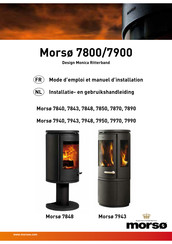 Morso 7800 Installatie En Gebruikshandleiding