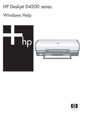 HP Deskjet D4200 Series Helpgids