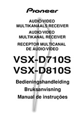 Pioneer VSX-D810S Bedieningshandleiding