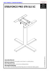 STEELFORCE PRO 370 SLS SC Montagehandleiding