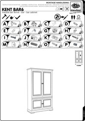 meubar KENT BAR6 Montagehandleiding