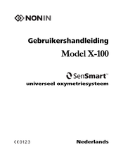 Nonin X-100 Gebruikershandleiding