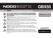 Noco BOOST X GBX55 Gebruikershandleiding