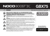 Noco BOOST X GBX75 Gebruikershandleiding