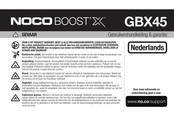 Noco BOOST X GBX45 Gebruikershandleiding