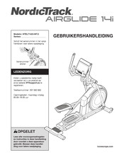 iFIT NordicTrack AIRGLIDE 14i Gebruikershandleiding