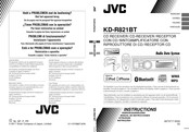 JVC KD-R821BT Gebruiksaanwijzing