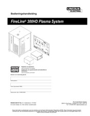 Lincoln Electric FineLine 300HD Bedieningshandleiding