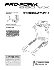 ICON IP Pro-Form 660 VX Gebruiksaanwijzing