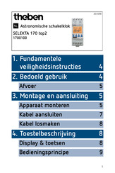 Theben SELEKTA 170 top2 Gebruikershandleiding