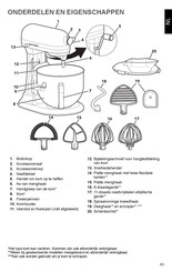 KitchenAid 5KSM60SPXEAC Gebruikershandleiding