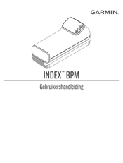 Garmin INDEX BPM Gebruikershandleiding