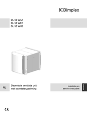 Dimplex DL 50 WE2 Installatiehandleiding