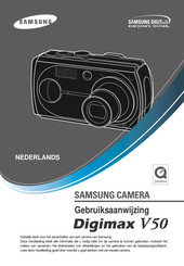 Samsung Digimax V50 Gebruiksaanwijzing