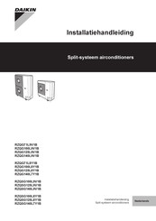 Daikin RZQG140L9V1B Installatiehandleiding